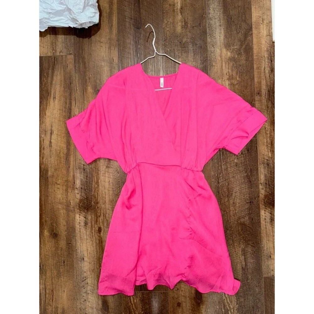 Glam Hot pink dress small